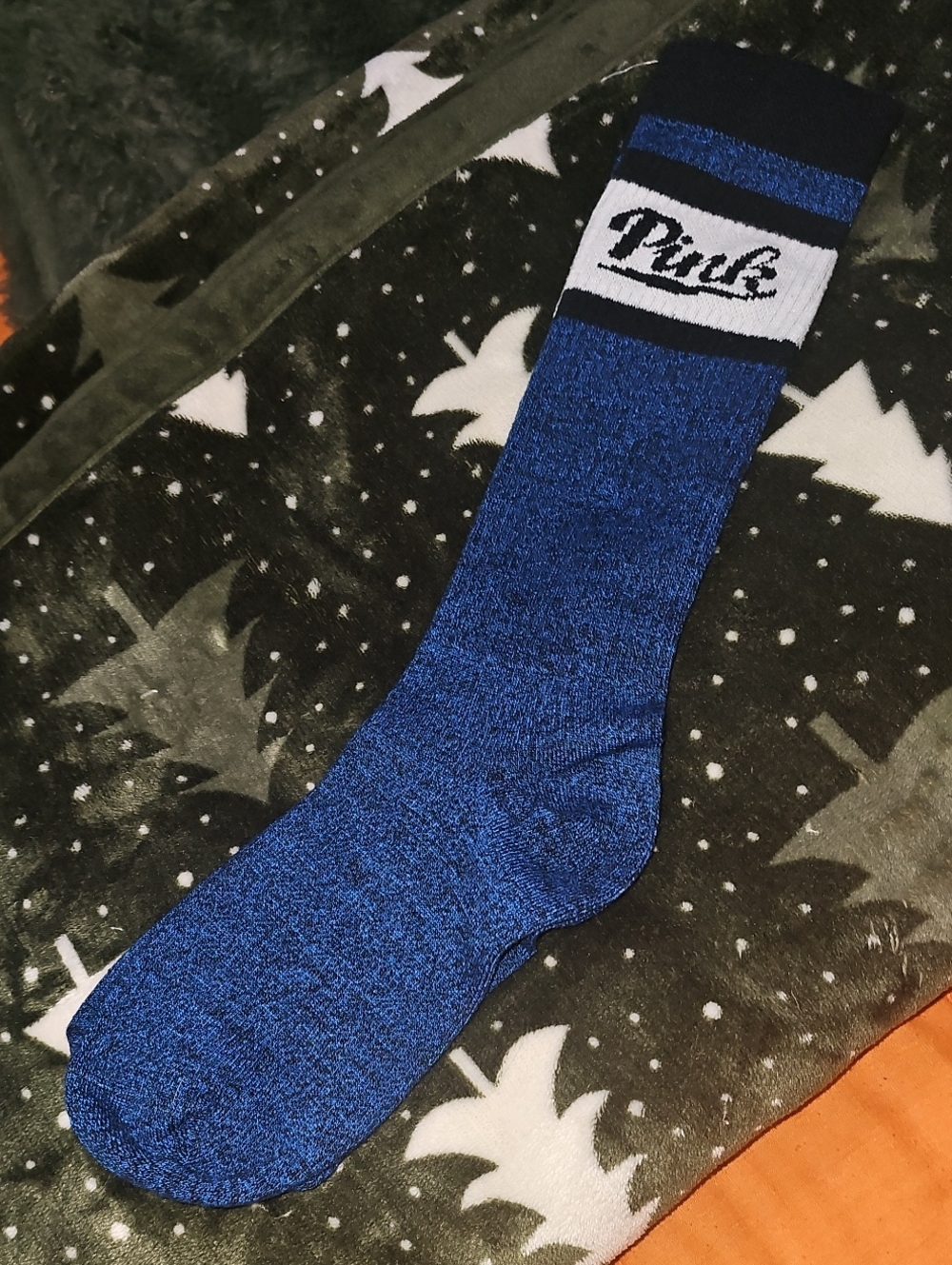 PINK Victoria Secret Socks Sz Medium! Nwots, Crew Sock!